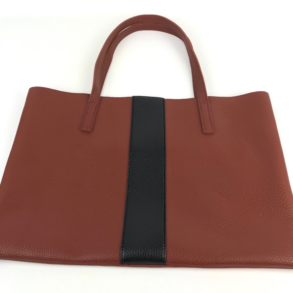 NEW {Vince Camuto} Luck Vegan Leather Tote - Picture 4 of 8